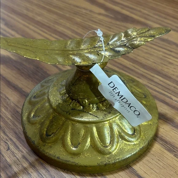 Demdaco Gold Leaf Accent 14” Ornament Stand - Picture 2 of 8